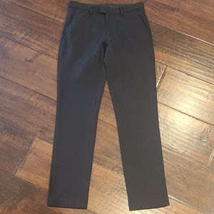 Men's Calvin Klein Dress Pants Size 29 Black Body Fit